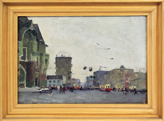 Кузнецов Николай Дмитриевич. Москва. У Ярославского вокзала